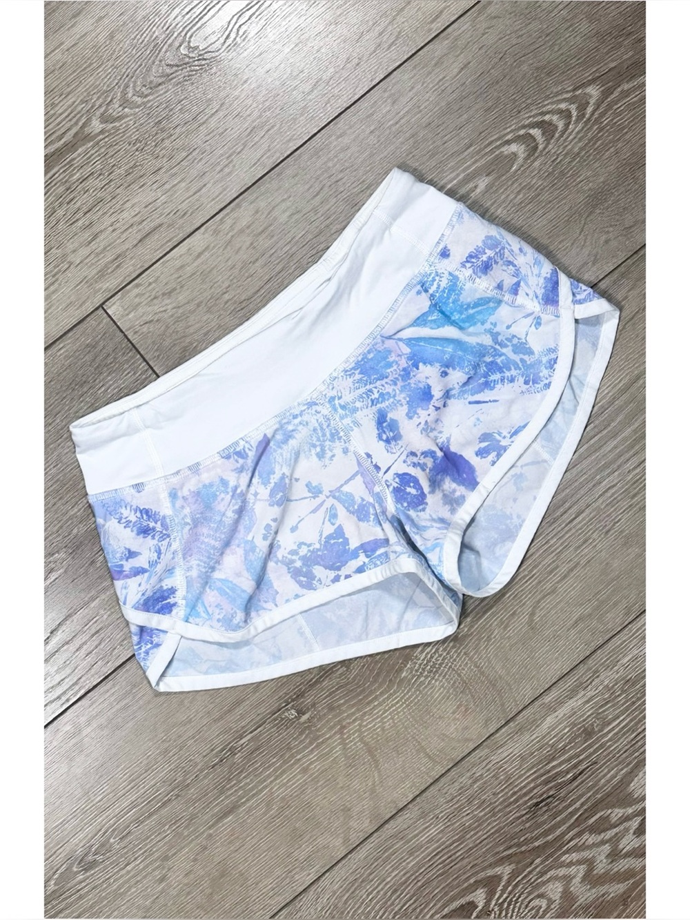 Ivivva By Lululemon Floral Printed Speedy Shorts